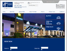Tablet Screenshot of expresscambridge.co.uk
